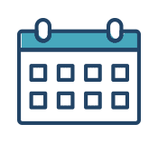 カレンダーのアイコン画像