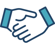 握手のアイコン画像