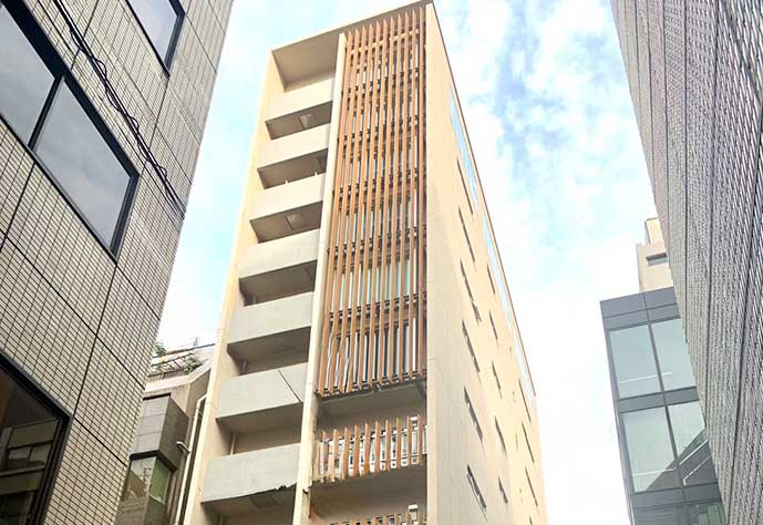 写真：ゴーズジム銀座店の外観