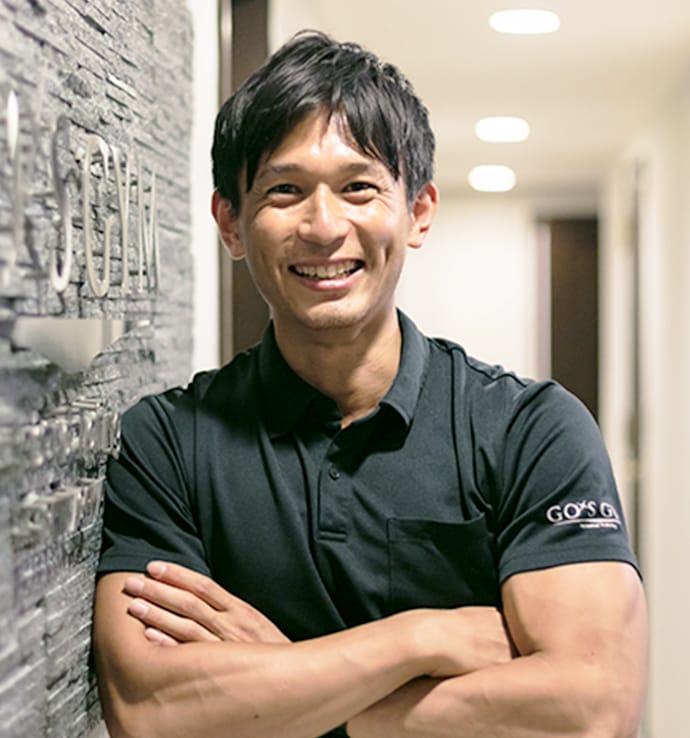 写真：ゴーズジム銀座店 代表トレーナー 丸山 卓也