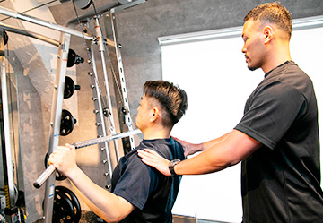 写真：トレーニングの様子