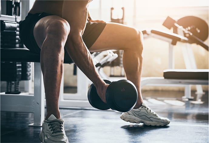 写真：トレーニングマシン